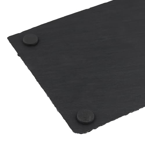 Pack de 6 tablas de queso de pizarra negra 9x6 pulgadas miniatura 3
