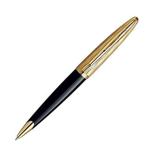 Waterman Carène Essential Black and Gold GT Ballpoint Pen