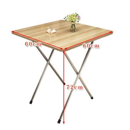 جيجيرو طاولات تخييم قابلة للطي، طاولة تلفزيون قابلة للطي لتناول الطعام، حامل لابتوب الكمبيوتر، الالعاب، المكتب، طاولة نزهة محمولة، سهلة التجميع، موفرة للمساحة، ثابتة ومتينة، 23.6 × 23.6 × 29.5 انش