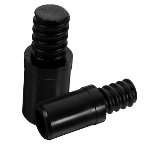 HOODANCOS Handle Tips for Poles Threaded Tip Repair Kit Replacement Extension Pole Adapter Made from Plastic Material