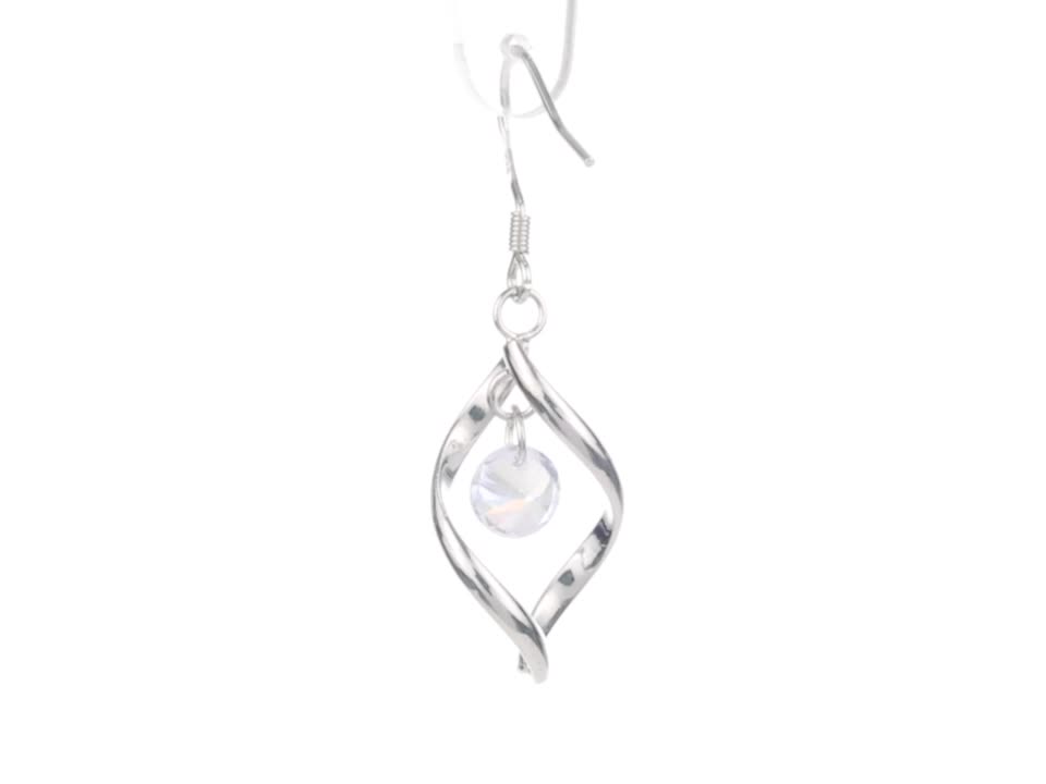 Sokrocile Orecchini Pendenti A Goccia Con Nappa: Placcati In Argento 925 Con Zirconie, Lunghi 1,5 Cm, Eleganti E Brillanti, In Confezione Regalo Per Donna