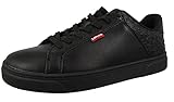 Grandes, vistosas, retro LEVIS FOOTWEAR AND ACCESORIAS CAPLES, zapatillas de hombre, negro, 39