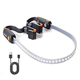 EverBrite Rechargeable Underhood Work Light, Magnetic Under Hood LED Work Light Bar for Mechanic, 3 Power Modes with Adjustable Straps and Hooks, Ideal Gifts for Mechanics, Men, Automotive, Garage