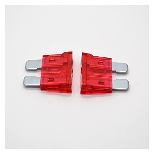 Fusible 10A à lame moyenne transparent et sûr lot de 30 pièces auto - 6