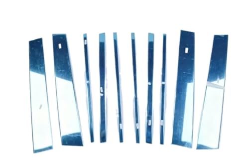 Garniture moulage verre fenêtre extérieure Toyota Prado FJ150 accessoires style voiture acier