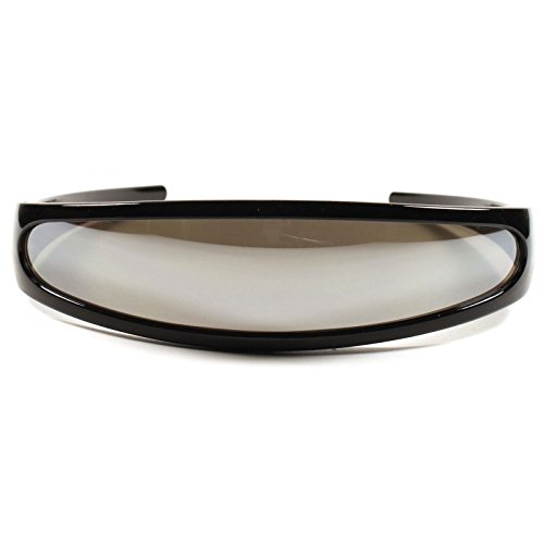 Alien Space Robot Party Rave Cyclops Mirrored Futuristic Sunglasses2