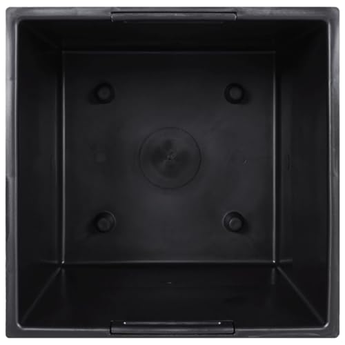 Jardinière robuste aspect béton pour grandes plantes de balcon - 6
