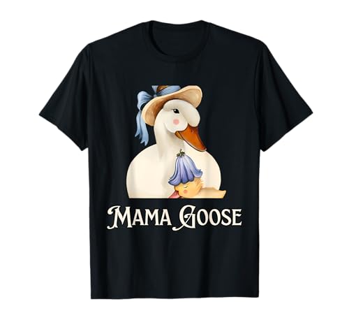 Mamá Ganso Día de la Madre para Mamá Mamá Gansos Tontos Camiseta