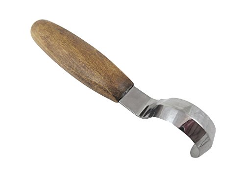 image for Narex 822103 Small Spoon Carving Hook Knife Dual Bevel 11/16 Inch Wide