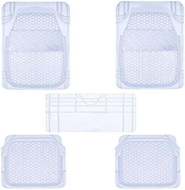 Autopearl Car Floor Mat for City IVTech (Set of 5, Clear)