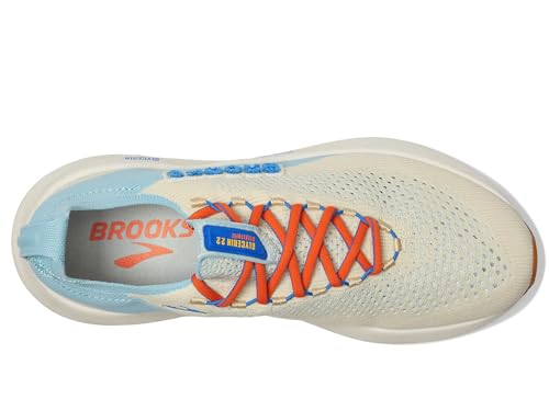 Brooks Mens Glycerin Stealthfit 22 Palace/Vermillion/SeedPearl 13 Medium