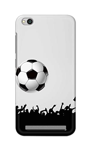 Image of Printed Hard Back Cover Case for Mi Redmi 5A Back Cover (Football Icon) -1302