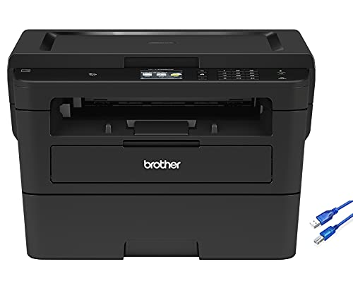 Brother Compact Monochrome Laser Wireless All-in-One Printer HL-L2395DW, Flatbed Copy & Scan, Auto Duplex Printing, 2.7