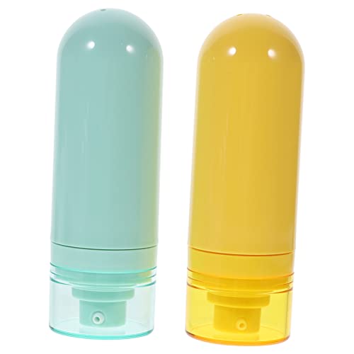 LIFKOME Botellas De Viaje Portátiles De Botellas De Almacenamiento De Loción Para Cosméticos Contenedores De Emulsiones De Vacío Para Mujeres