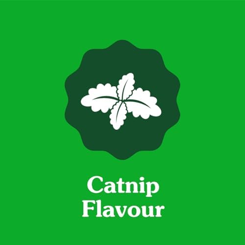 GREENIES Feline Cat Treats Adult Natural Dental Care, Catnip Flavour, 2.1oz. Pouch — view 4