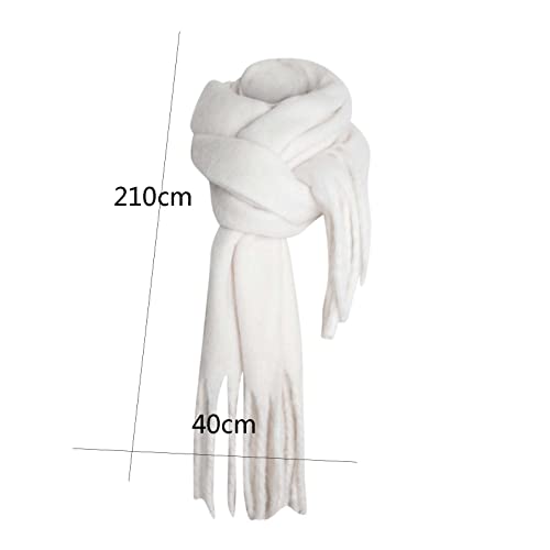 Hamburger Schal, großer Schal, Damen, lange Decke, klobig, übergroß, Winter, Herbst, warmer Schal, große Schals, Wickelschal, Crafty Mom Folkloric Schal, gelb, One size