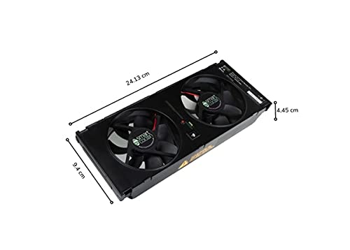 Smartcocoon Smart Cocoon Smart Vent Register Booster Fan - 4" X10”,4"X12" & 6"X12" - Ios & Android Apps, Room Temperature Control, 30% Energy Saving #TOP3