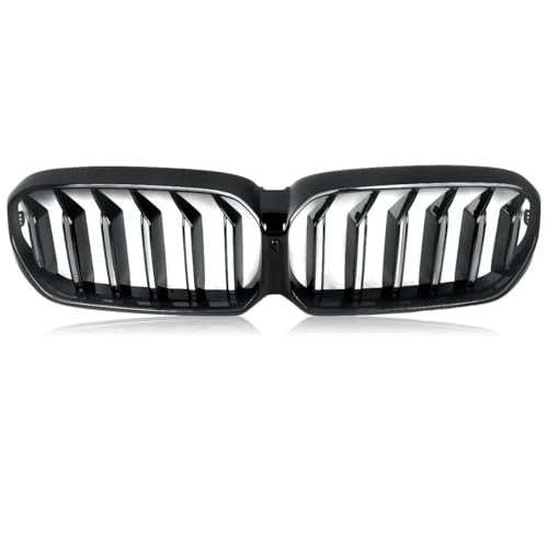 Grilles de radiateur double haricot noir brillant haut de gamme pour BMW G30 G31