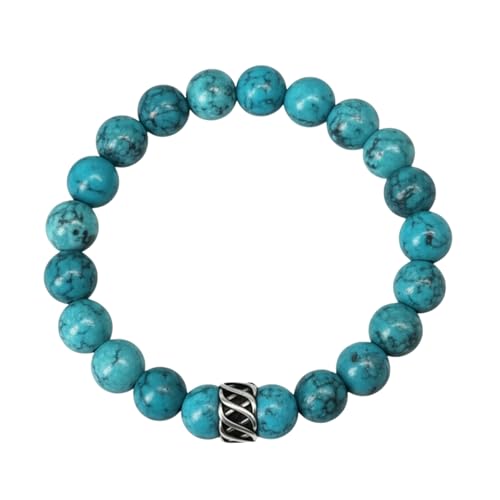 Image of THE MEN THING Natural Stone Bracelets - Adjustable Beaded Wristwear for Men & Boys (Multi-Design Collection)