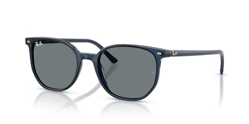 Image of Ray Ban Sunglasses for Women and Men - Elliott 0RB2197 - Designer Sunglasses with High-Bridge Fit and Crystal Lenses, Size 52
