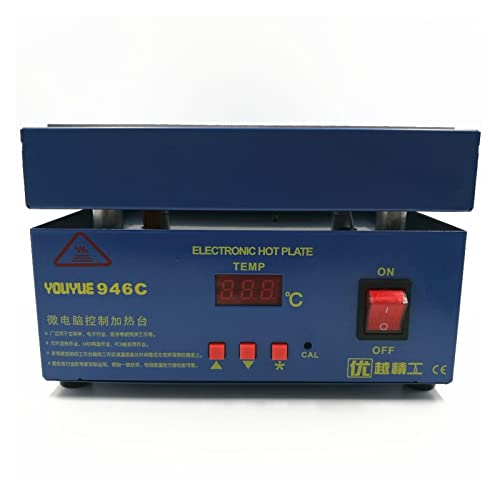 Placa caliente para desoldar lámpara LED y BGA de 200x200mm electrónica 600W 6