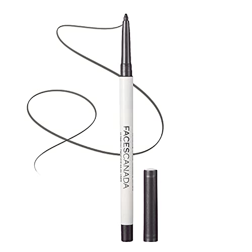 Image of FACES CANADA Ultime Pro Twist Eye Kajal Liner - Silver, 0.35g | High Impact Intense Color In 1 Stroke | 24HR Long Stay | Matte Finish | Soft Texture | Waterproof & Smudgeproof | Made With Carnauba Wax