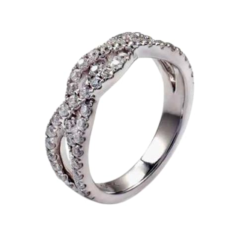 Bague d'anniversaire moissanite et argent 925, le cadeau idéal pour femme