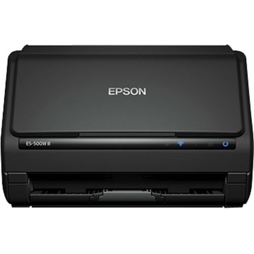 Epson Workforce ES-500W II Wireless Color Duplex Desktop Document Scanner の商品画像 6
