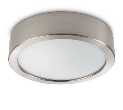 Plafonnier E14 Philips 308211716 en argent métal pour éclairage intérieur élégant