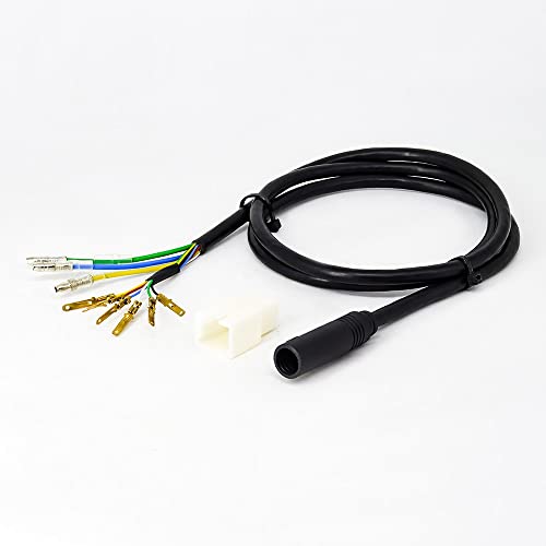 windmeile Motor cable for Bafang hub motor rear wheel motor, 75 cm, colour coded, 9-pin socket, bicycle, e-bike - Image 4