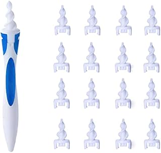 Ear Wax Remover, Ear Cleaner Tool Kit for Human Smart Spiral Earwax Removal Tool with 16 pcs Washable Tips, Safe and Soft, Suitable for Kids & Adults