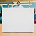 School Smart Poster Boards, 22 x 28 Inches, 8-Ply Thickness, White, Pack of 25