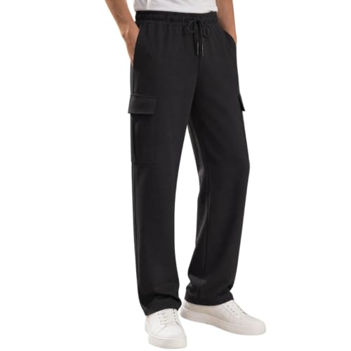Image of Nobero Joggers for Men | Oversized Fit | Elasticated Waist with Drawcord | Soft & Breathable Fabric | Loose Track Pants | Casual & Streetwear