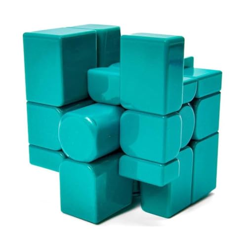 Image of MoYu Mirror Green 3x3 V2 Magnetic Shape Mod Puzzle | UV Coated Glossy Finish & Speed Design | Enhanced Stability, Anti-Pop Mechanism & 20 Corner Cutting