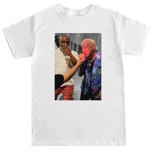 DHXKLCF Tyson Flair Mike Champ RIC Smoke Joint Funny Mens T SHIRTWhiteXL