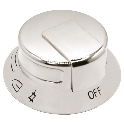 318569904 Cooktop Burner Control Knob Compatible with Frigidaire Electrolux Replaces 3514026 AP5809436 PS9495257 EAP9495257