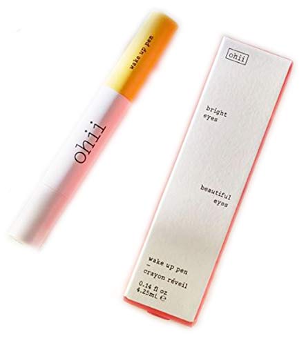 Ohii Wake Up Pen Brighten Eye Highlighter 0.14 Fl. Oz! Peach Shades Adds Warm Pigment Super Fresh-Faced Look! Light-Reflecting Shades For A Dewy Finish! Choose Your Shade Color! (Peach)