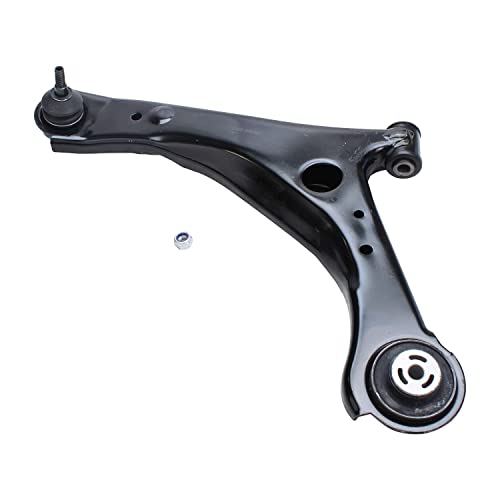 Image of Detroit Axle - 4pc Front End Suspension Kit for Chrysler Town & Country Dodge Grand Caravan Ram C /V Volkswagen Routan, 2 Lower Control Arms 2 Outer Tie Rod Ends Replacement