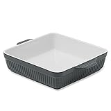 Kanwone Porcelain Bakeware, Square Baking Dishes, Casserole Dish with Double Handle, Lasagna Pan for...