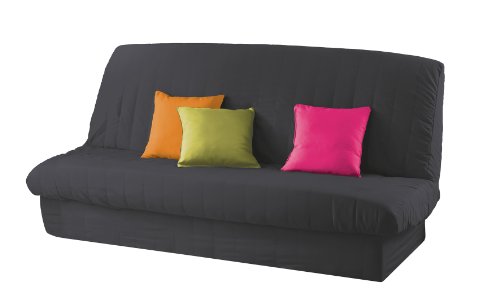 dkdo Housse clic-clac + Bande à Socle - Essentiel - Anti Tache - Anthracite