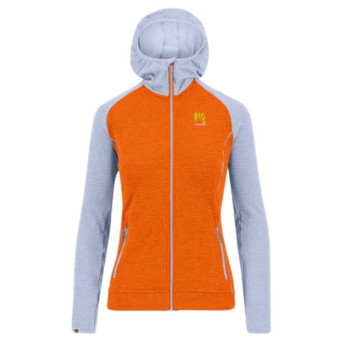 Sudadera de montaña Karpos Ambriz W F-z con capucha para mujer chaqueta trekking