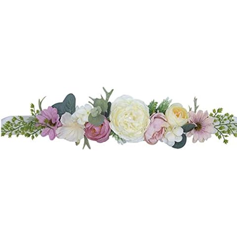 Wedding Bride Belt Sash with Pearls Cover