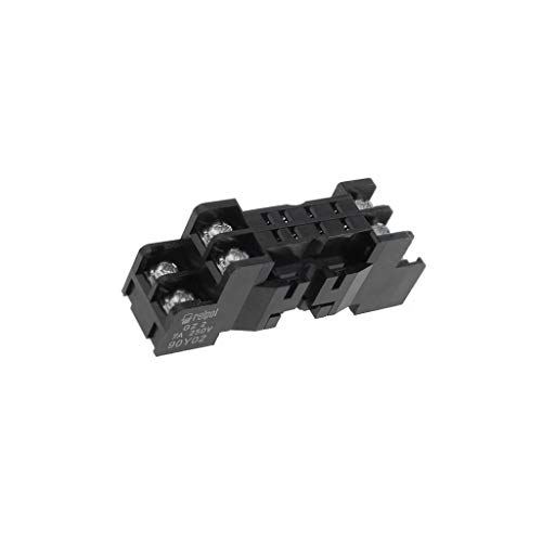 Support GZ2 RELPOL embase de relais R2M 8 broches 7A 250VAC pour électricien