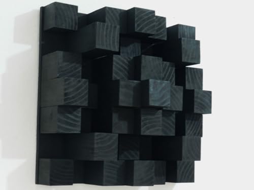Painel difusor acústico skyline 35x35cm modular (Branco)