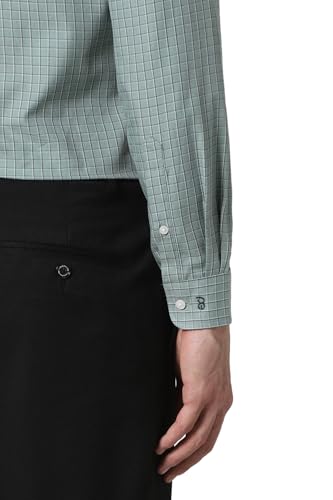Image of Peter England Men Polycotton Solid Slim Fit Shirt