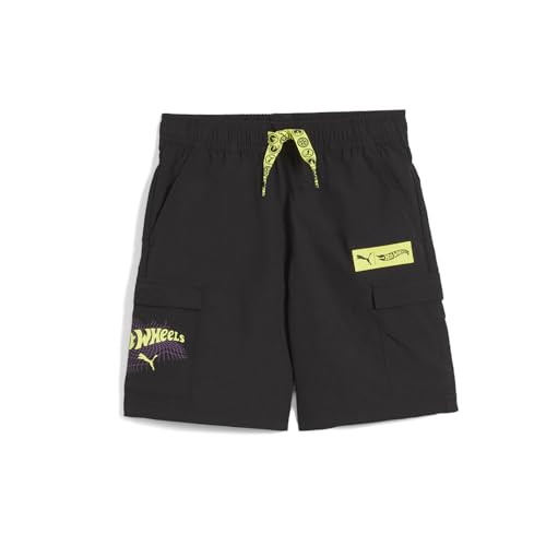 PUMA Boys' Hot Wheels Nylon Cargo Shorts