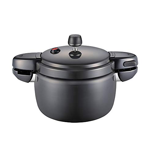 PN Poongnyun New Black Pearl Pressure Cookers (2.5 Liters / 4 Servings)