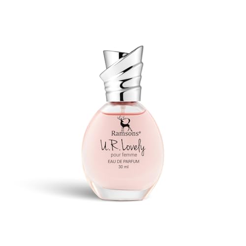 Ramsons - U R LOVELY Eau De Parfum | 30 ML | Perfume For Women | TN - Bergamot, Peach, Orange, Grapefruit, Aquatic | MN - Lilly of the valley, Rose, J