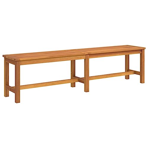 Banc de jardin résistant causeuse d'extérieur en bois pour en finir avec l'usure