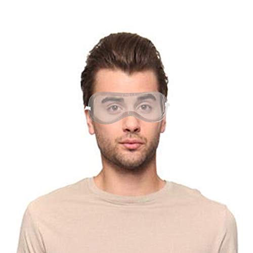 DECDEAL Googles à prova de poeira Protetor ocular à prova de vento Óculos de segurança para equitaçã